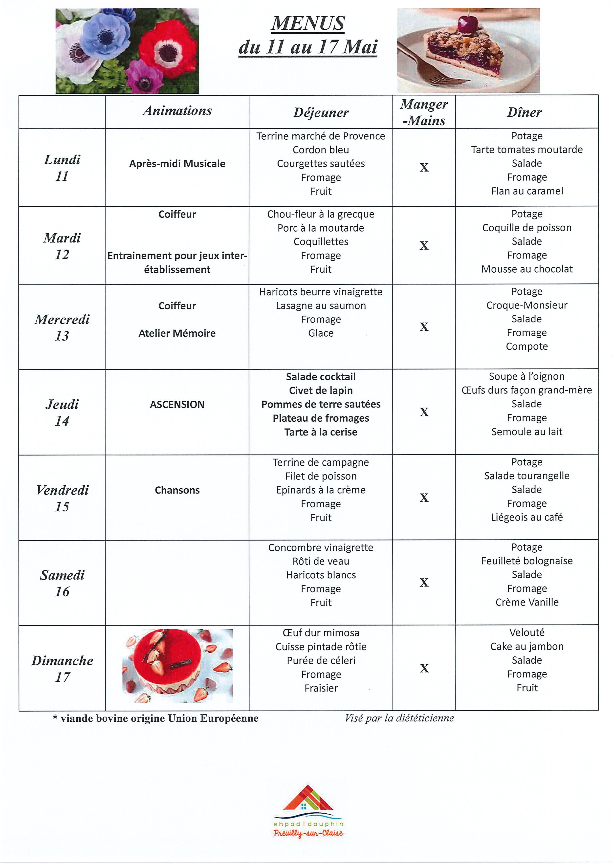 Menus du 11 au 17 mai 0001