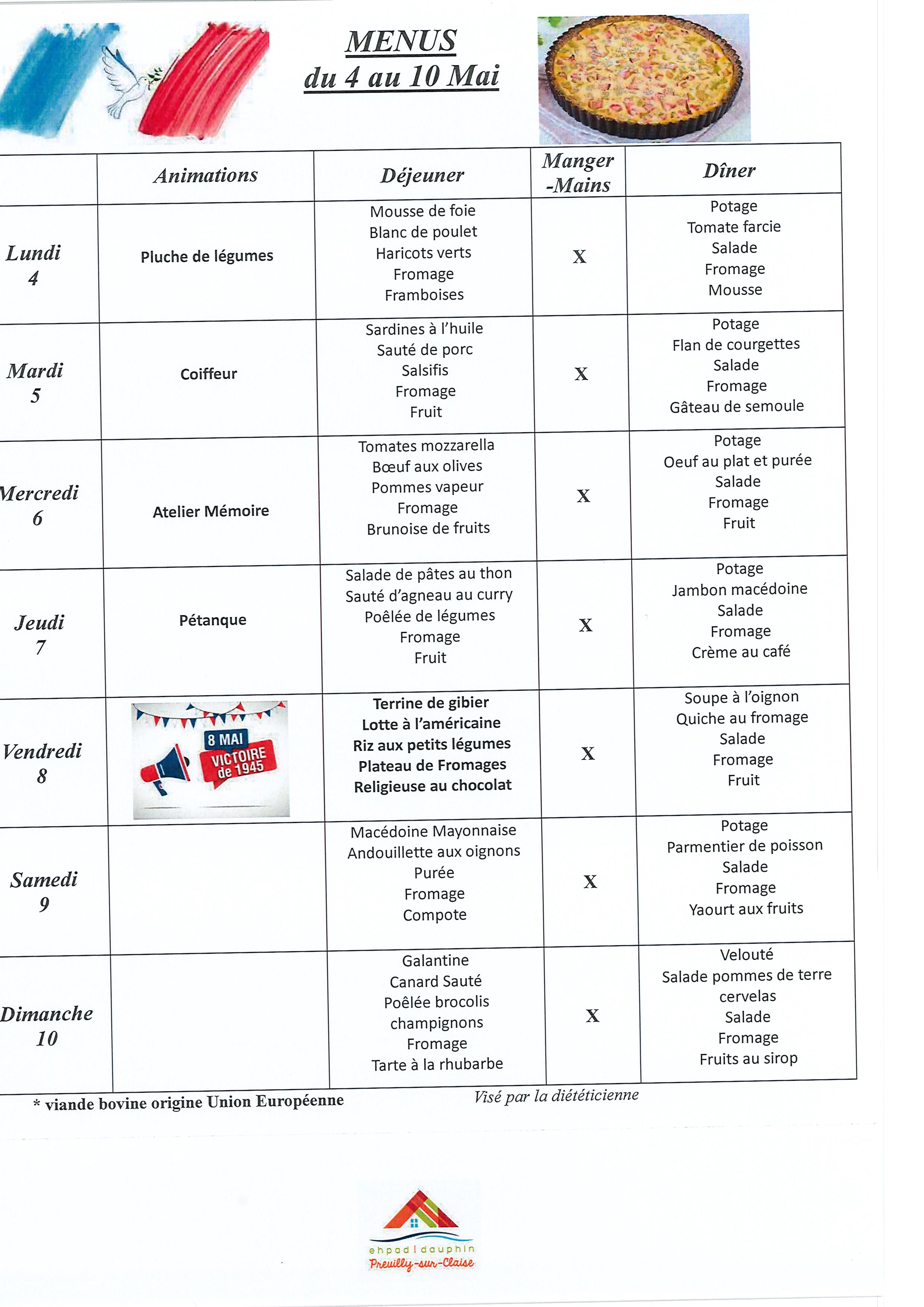 Menus du 4 au 10 mai 26 0001