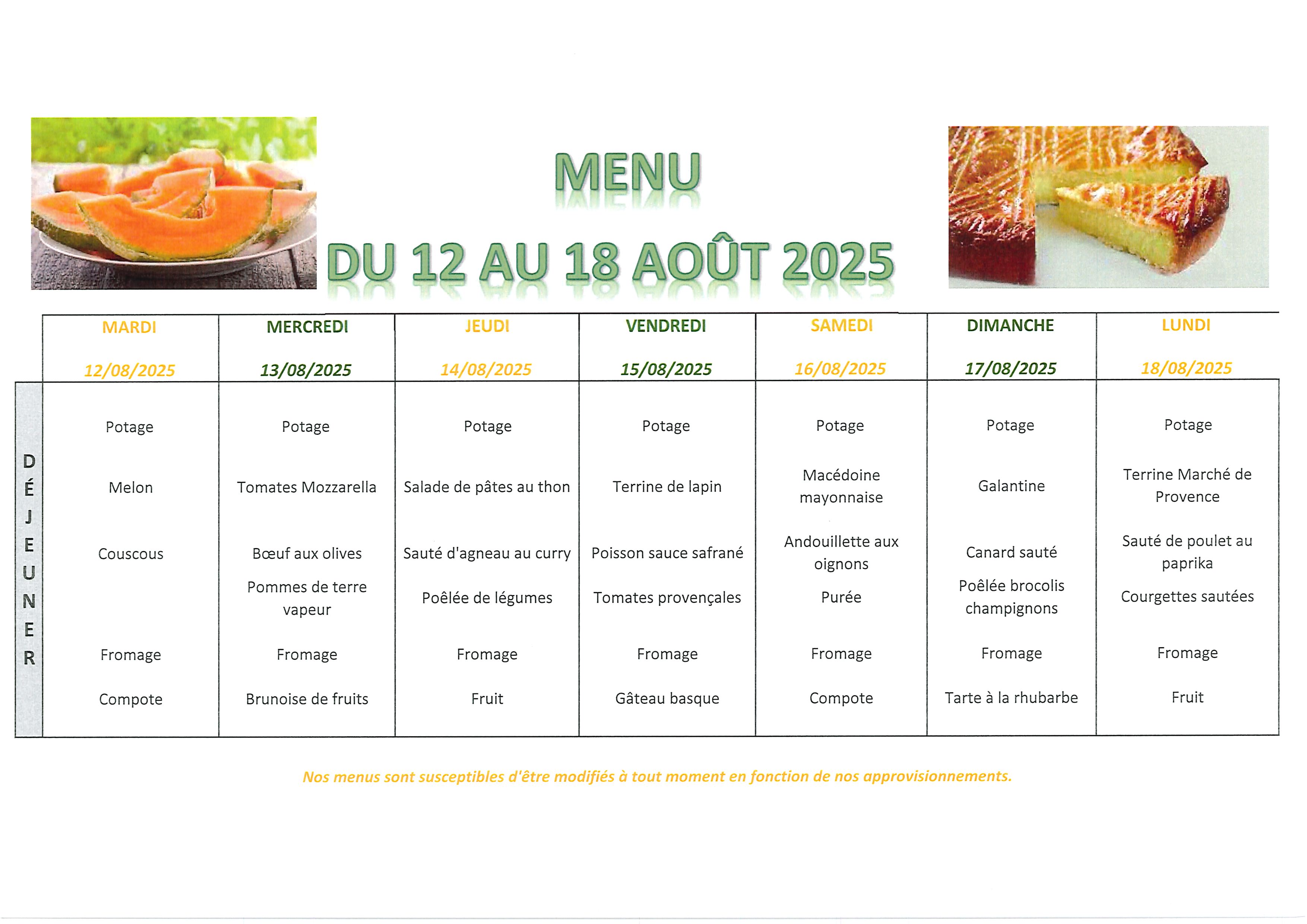 Menus port du 12 au 18 aout 0001